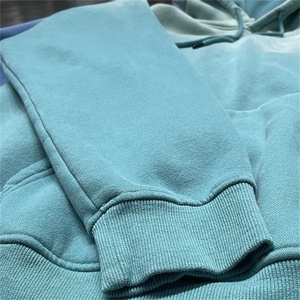 Sudaderas con capucha de forro polar de invierno extragrandes, personalizadas, con efecto desgastado y lavado ácido, de 500 g/m², de algodón/poliéster, talla grande, de peso pesado, estilo pullover, con efecto desgastado - Product Image 6