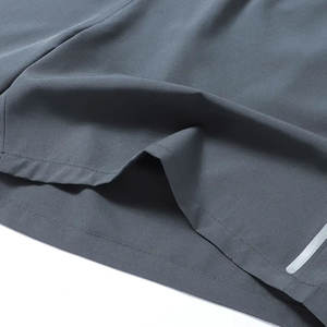 Short de lavage pour hommes avec logo imprimé bouffant personnalisé Short lavé à l'acide Short en coton lourd lavé à l'acide pour hommes 2025 - Product Image 6