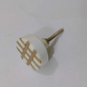 Boutons d'armoire en marbre artisanal du fabricant indien pour hôtels Vente en gros directe à bas prix - Product Image 6