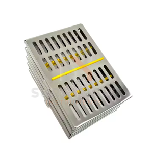 Juego de 1 Autoclave Dental Alemán, Caja de Esterilización Vacía, Fuente de Alimentación Eléctrica para 10 Instrumentos de Surgiright - Product Image 1