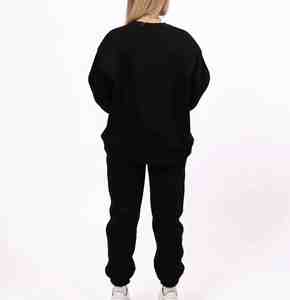 Conjunto Deportivo de 2 Piezas para Mujer, Estilo Urbano, Estampado, 100% Algodón, Cómodo, Suave, Transpirable y Ligero - Product Image 3