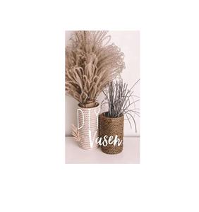 Maceta de mimbre tejida a mano al por mayor, cestas para macetas, decoración del hogar, cestas de mimbre, macetas para plantas de interior, Decoración de mesa - Product Image 1