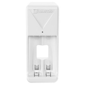 เครื่องชาร์จแบตเตอรี่วาร์ต้าขนาดเล็ก 4 ช่อง สำหรับแบตเตอรี่ AA AAA 230V พร้อมอะแดปเตอร์ไฟบ้าน และแบตเตอรี่ขนาด AA จำนวน 2 ก้อน - Product Image 3