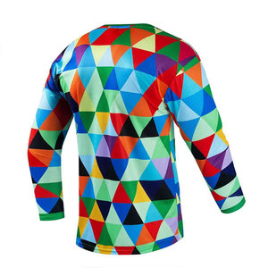 Maillot MX - Polyester/Coton Séchage Rapide & Respirant Design Imprimé Personnalisé & Nom de l'Équipe Faible MOQ Service OEM - Product Image 1