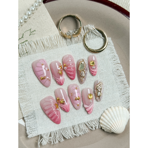 Ocean Treasure Press-on Nail Art Ajoute une touche aquatique à votre manucure ! - Product Image 4