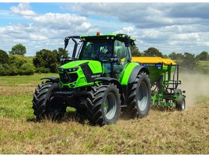 Tractor de Ruedas Usado DEUTZ FAHR 6165G de Alto Rendimiento y Gran Demanda, Motor y Caja de Cambios de 90HP - Product Image 2