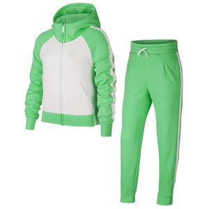 Chándal rosa de algodón para mujer, chándal de 2 piezas de alta calidad, chándal para correr - Product Image 3