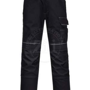 Pantalon de travail haute visibilité ignifuge, protection anti-arc électrique, en denim de coton réfléchissant, vêtement de protection cargo - Product Image 6