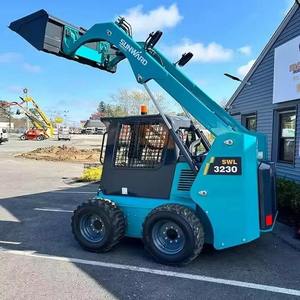 Compre la cargadora compacta Sunward SWL 4038 con motor diésel y ruedas, con cucharón, equipo de construcción a precios económicos. - Product Image 6