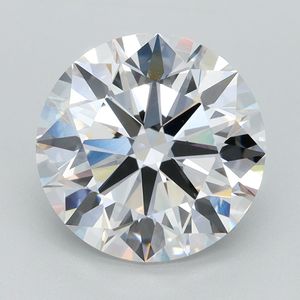 Igi VS1เพชรสำหรับปลูกในห้องปฏิบัติการและอัญมณีสีขาวแบบกลม3.46 CT สำหรับทำแหวนหมั้นหรือทำเครื่องประดับ - Product Image 1