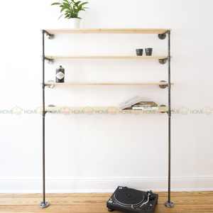 KDD68008 4-Tier Pipe <b>Storage</b> <b>Rack</b> 120x30x180 (cm) Standing Type for <b>Kitchen</b> Use - Product Image 3