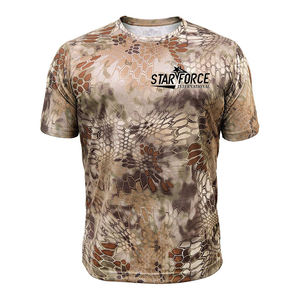 Camisa de pesca de rendimiento de manga larga para hombre Tallas grandes Venta al por mayor Sublimación Poliéster en blanco con características de protección - Product Image 5