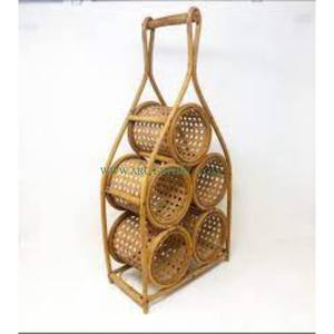 Exclusive Quality Rattan Material Large Size Kitchen Ware Storage Rack Large Size Wedding and Hotels Kitchen Storage Rack Supply - Product Image 3