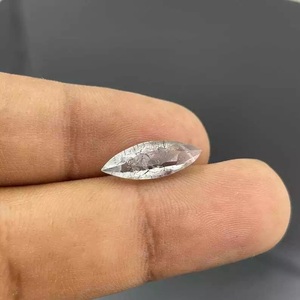 ลูกแพร์พลอยสีฟ้าเจ็ดชิ้นธรรมชาติเจียระไนเป็นชิ้นเล็กๆ2กะรัต16.5x6x4.5มม. ทำมือเครื่องประดับขัดเงาสำหรับงานแฮนด์เมด - Product Image 4