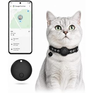 Collier de suivi GPS intelligent pour chats, étanche, compatible Android, technologie avancée Find My, sans frais mensuels - Product Image 6