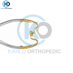 Porte-aiguille en acier inoxydable de conception supérieure personnalisée avec porte-aiguille de conception supérieure de verrouillage par orthopédiques de KAHLU - Product Image 5