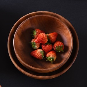 ชุดชามสลัดไม้อะคาเซีย5หรือ8ชิ้นสำหรับงานปาร์ตี้ดีไซน์คลาสสิกเป็นมิตรกับสิ่งแวดล้อม - Product Image 3