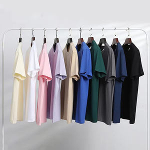 Personnalisé 240 GSM 100% coton col rond T-Shirt respirant Anti-rides acide lavé Streetwear grande taille 6XL surdimensionné blanc pour - Product Image 2