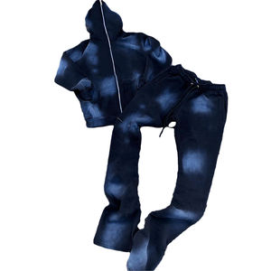 Survêtement personnalisé de haute qualité avec strass, matériau scintillant, style gym, fête, techniques d'impression - Product Image 1