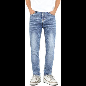 กางเกงยีนส์ทรงสลิมฟิตสำหรับผู้ชายกางเกงยีนส์แฟชั่นทรงสลิมฟิตสำหรับผู้ชาย - Product Image 1