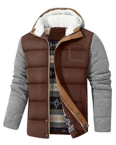 Chaqueta de Invierno para Hombre, Impermeable, Cortavientos, Transpirable, Informal, Acolchada, para Exteriores - Product Image 4