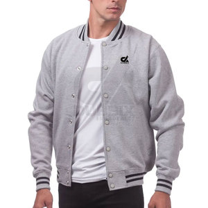 2025 OEM Customized <b>Canvas</b> Stand Collar Lettermen Jacket High Quality Men's Winter Varsity Jacket - Product Image 4