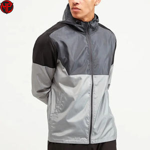 Veste coupe-vent de sport adulte enfants garçons imperméable pour la randonnée veste coupe-vent à capuche grande taille respirant - Product Image 5