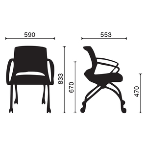 Silla de Oficina Moderna con Ruedas Smart GXVP68020, Altura Ajustable, Reposacabezas con Masaje, para Oficina en Casa, Dormitorio, Espuma, Tela, PP, Aluminio, PU - Product Image 4