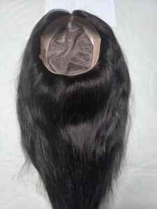 Toupet de cheveux mono pour femmes avec cheveux humains indiens, styles multiples (vague d'eau, vague naturelle, etc.) Léger 100-150g - Product Image 4