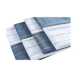 Prix de gros Design personnalisé Ensemble de serviettes de cuisine 100% coton ultra doux avec logo personnalisé - Product Image 1