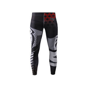Leggings de compression personnalisés pour hommes Respirant Séchage rapide Anti-bactérien Taille élastique Dernier design Gym Fitness Workout High-Tech - Product Image 2