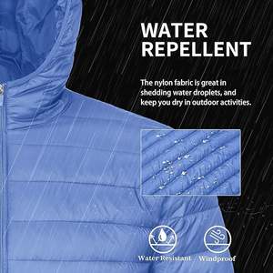 Best-seller Veste matelassée personnalisée Manteau à bulles d'hiver pour hommes avec logo Options de couleur et de taille Collection OEM - Product Image 4