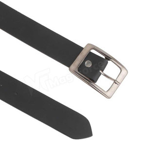 Ceinture en cuir vintage au design populaire, légère, extensible, durable, décontractée, camouflage, écologique, avec boucle à ardillon tressée - Product Image 4