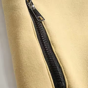 เสื้อมีฮู้ดผ้าฟลีซแบบมีซิปจากผู้ผลิตชั้นนำของปากีสถาน400 GSM OEM การสร้างแบรนด์ ODM และ MOQ สำหรับเสื้อผ้าและแบรนด์ Athleisure - Product Image 6