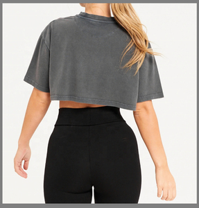 T-shirts de qualité supérieure pour femmes 100% coton brodé personnalisé Style d'été décontracté - Product Image 2