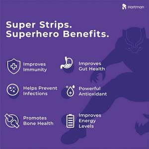 Tiras Orales de Inmunidad con Vitamina C, Zinc y Saúco para una Defensa Natural Más Fuerte - Product Image 2