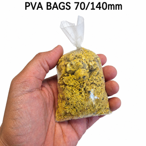 Sacs PVA 70x140mm 70x200mm 50 unités à dissolution rapide, solubles dans l'eau, sans résidus, pour appâts de pêche à la carpe, finition de précision - Product Image 4