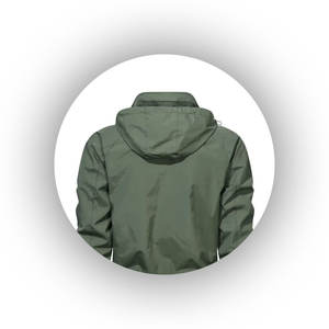 Vestes coupe-vent simples pour hommes, survêtement court, sweats à capuche et shorts à fermeture éclair, ensemble 2 pièces pour hommes - Product Image 2