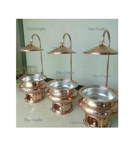 Calentador de Alimentos con Diseño Elegante, Plato para Calentar Comida para Accesorios de Hotel, Plato para Servir de Cobre a Precios Increíbles - Product Image 1