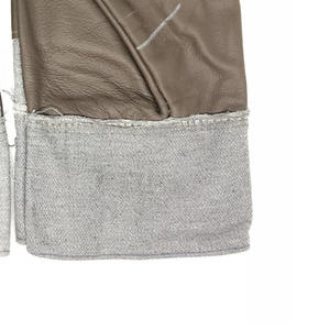 Heavy-Duty Construction Safety <b>Gloves</b> Furniture Hide Split Leather Rigger <b>Gloves</b> Industrial Hand Protection Gardening Material - Product Image 3