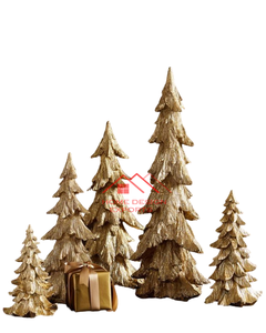 Latest Design Casting Aluminum Design <b>Top</b> Quality <b>Christmas</b> Decor in Raw Metal Finished Tree for <b>Christmas</b> Decoration Use - Product Image 1