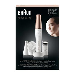 For Braun FaceSpa Pro 911 Facial Epilator White/Bronze with 3 Extras for Household Use - Product Image 3