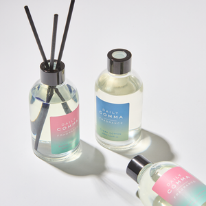 Daily Comma Fragrance Fresh Clean Cotton 200ml BPA Free <b>Reed</b> <b>Diffuser</b> Long Lasting Aroma Glass Cylinder - Product Image 4