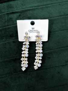 Boucles d'oreilles vintage en or sterling pour femmes Boucles d'oreilles occidentales Présentoir de boucles d'oreilles de style vintage élégant - Product Image 3