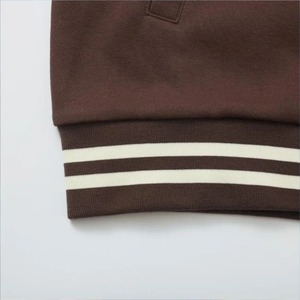 แจ็กเก็ตสไตล์คลาสสิกย้อนยุคสำหรับนักศึกษาเสื้อแจ็กเก็ตลายควิลท์ปักลายวิทยาลัยแจ็กเก็ตสำหรับผู้ชาย - Product Image 6