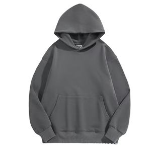 Logo personnalisé grand pull unisexe tout coton polyester Fitness à capuche femmes décontracté conception confortable à capuche femmes - Product Image 1