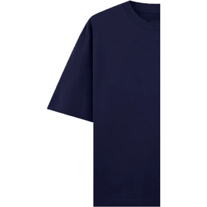 เสื้อยืดลำลองผู้ชายไซส์ใหญ่ คุณภาพสูง ปรับแต่งโลโก้ได้ สีพื้น 220 กรัม ผ้าฝ้ายออร์แกนิค 100% ระบายอากาศได้ดี - Product Image 6