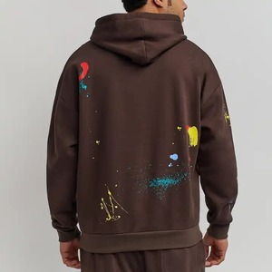 MOVATEXTILE Ensemble 2 pièces de jogging sportif décontracté pour hommes Survêtement Pantalon de survêtement à fermeture éclair Motif solide Caractéristiques imperméables - Product Image 5