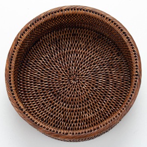 Panier en rotin naturel, petit format, paniers à fruits, organiseur de cuisine et de garde-manger - Product Image 2