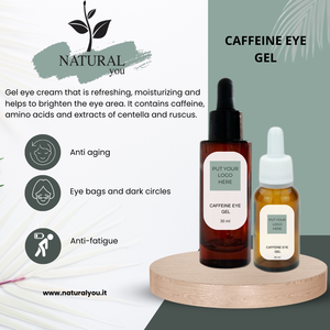 เซรั่มบำรุงรอบดวงตาคุณภาพสูง สูตรไนอะซินาไมด์และคาเฟอีน แบรนด์ส่วนตัว ผลิตในอิตาลี ลดรอยคล้ำใต้ตาและอาการบวม - Product Image 3